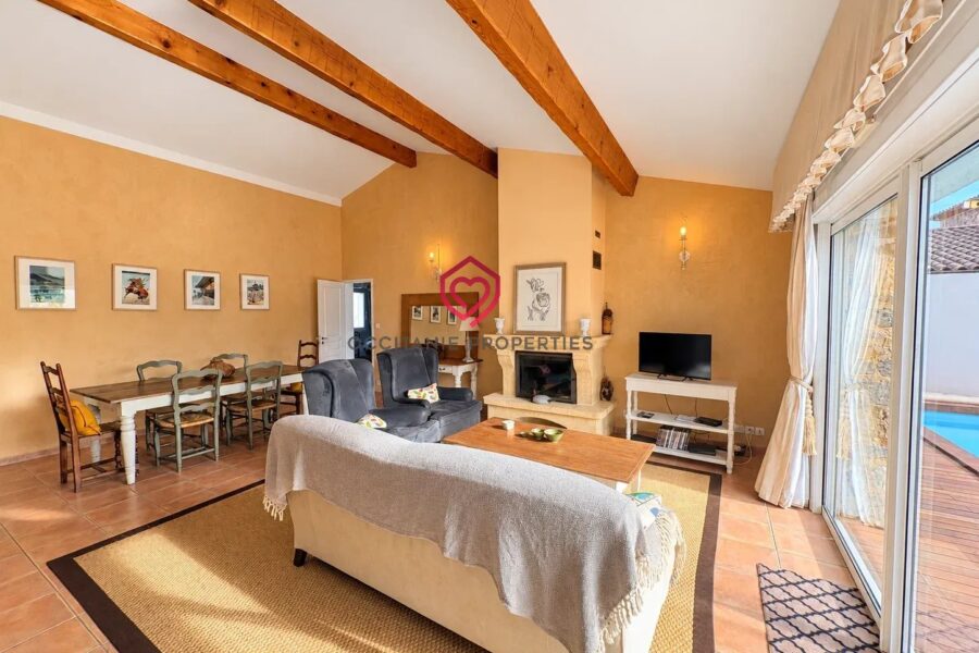 Maison à vendre à Durban-Corbières — Vue parc & jardin — photo 3