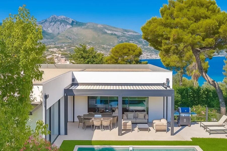 Maison à vendre à Roquebrune-Cap-Martin — Vue mer — photo 2