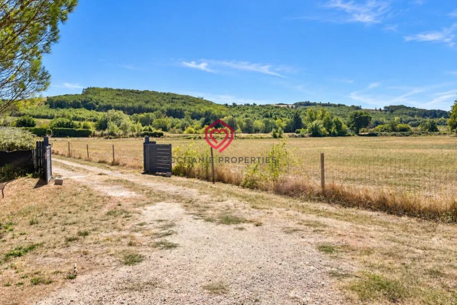 Maison à vendre à Belvèze-du-Razès — Vue parc & jardin — photo 34