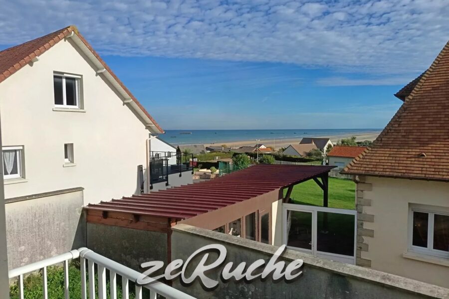 Maison à vendre à Saint-Côme-de-Fresné — Vue mer — photo 1