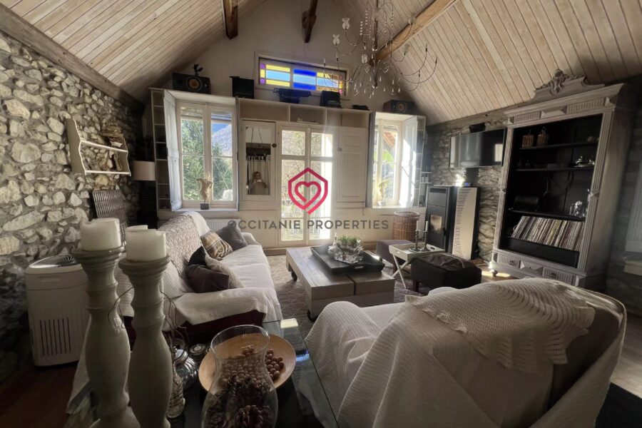 Maison à vendre à Saint-Béat — Vue montagne — photo 60