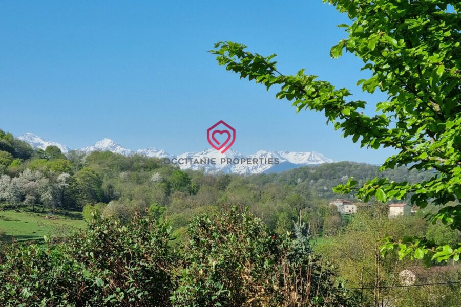 Maison à vendre à Montjoie-en-Couserans — Vue montagne — photo 1
