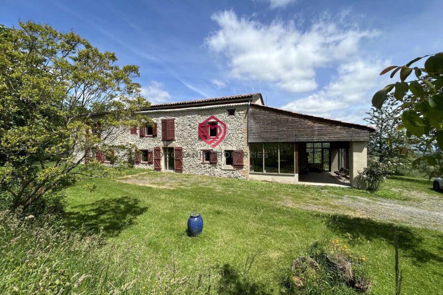 Maison à vendre à Belvèze-du-Razès — Vue montagne — photo 2