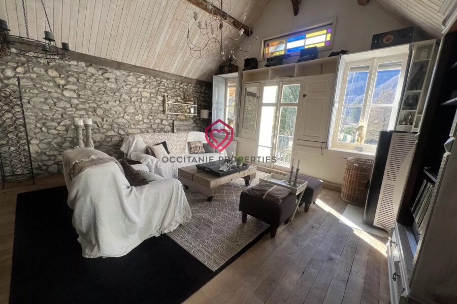 Maison à vendre à Saint-Béat — Vue montagne — photo 61