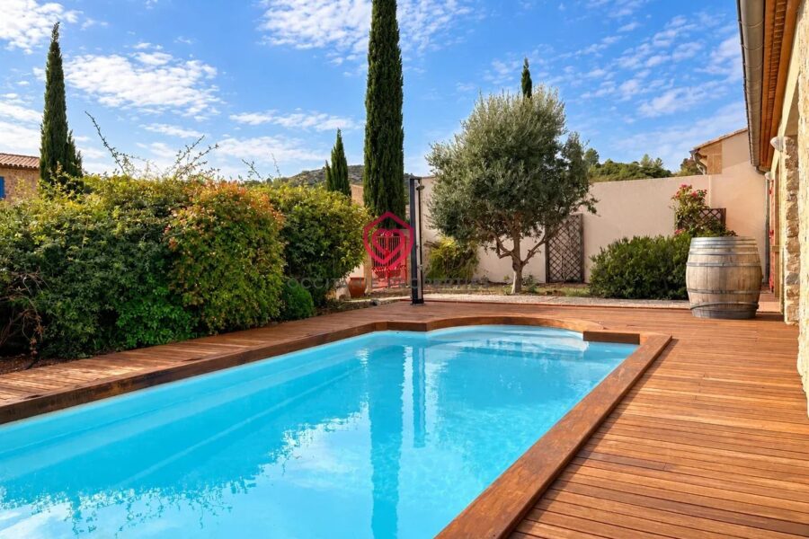Maison à vendre à Durban-Corbières — Vue parc & jardin — photo 15