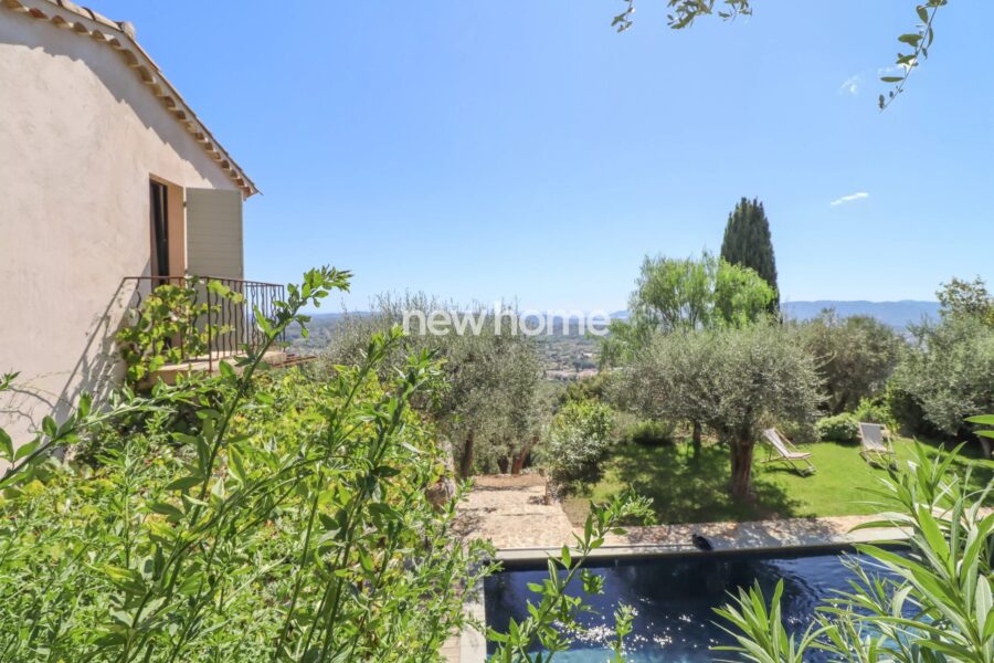 Maison à vendre à Châteauneuf-Grasse — Vue mer — photo 11
