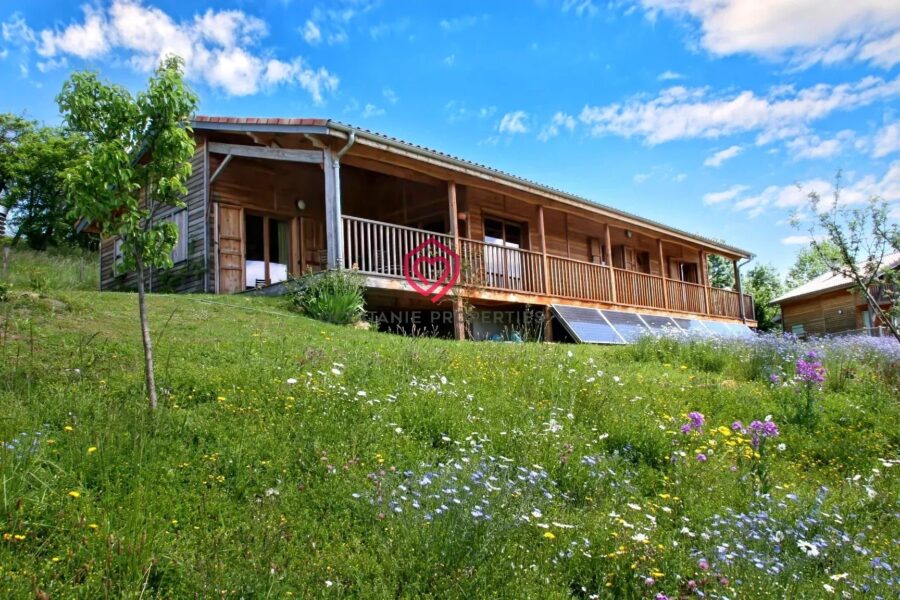 Maison à vendre à Montjoie-en-Couserans — Vue montagne — photo 2