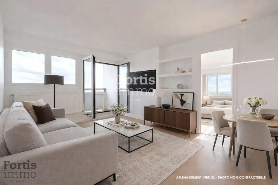 Appartement à vendre à Paris 15e arrondissement — Vue sur la ville — photo 4