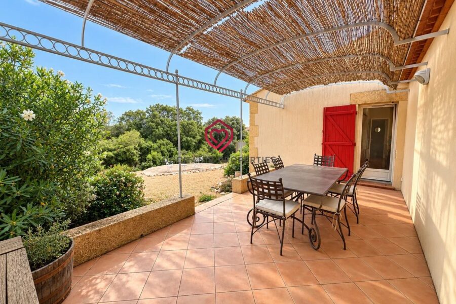 Maison à vendre à Durban-Corbières — Vue parc & jardin — photo 12