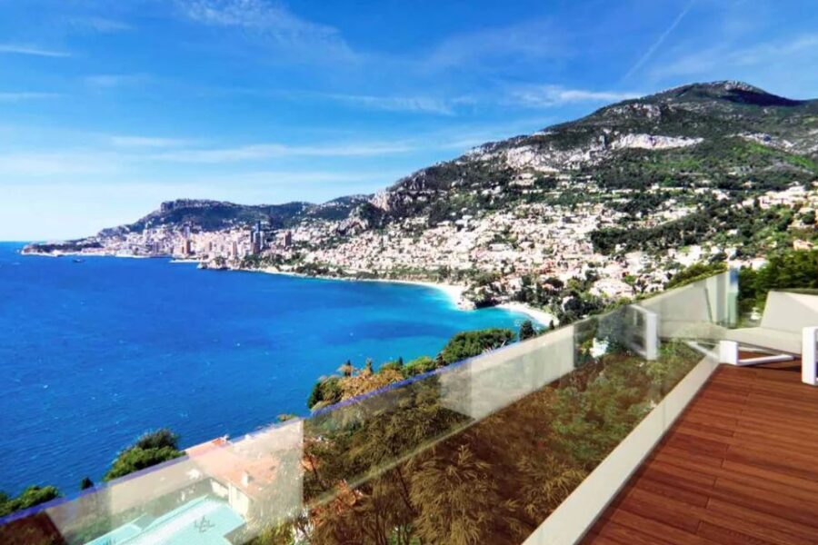 Maison à vendre à Roquebrune-Cap-Martin — Vue mer — photo 1