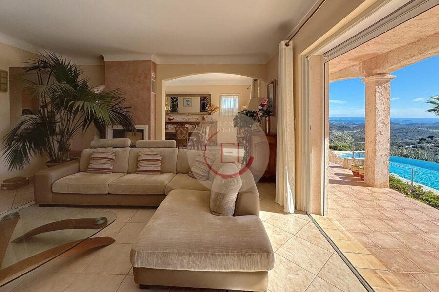 Maison à vendre à Les Adrets-de-l&rsquo;Estérel — Vue mer — photo 8