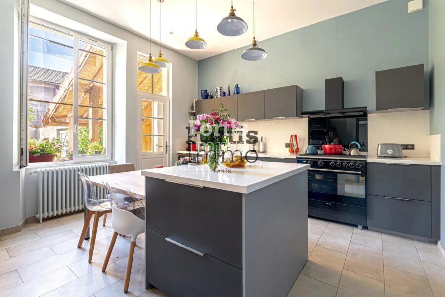 Maison à vendre à Villeneuve-sur-Yonne — Vue parc & jardin — photo 8