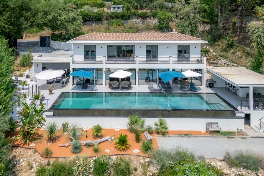 Maison à vendre à Tourrettes-sur-Loup — Vue mer — photo 2