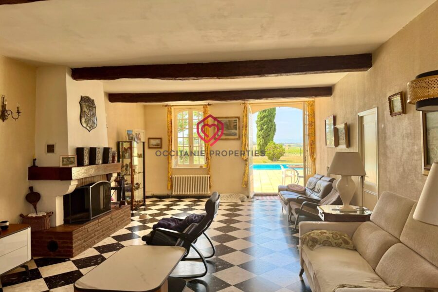 Maison à vendre à Villefranche-de-Lauragais — Vue montagne — photo 3