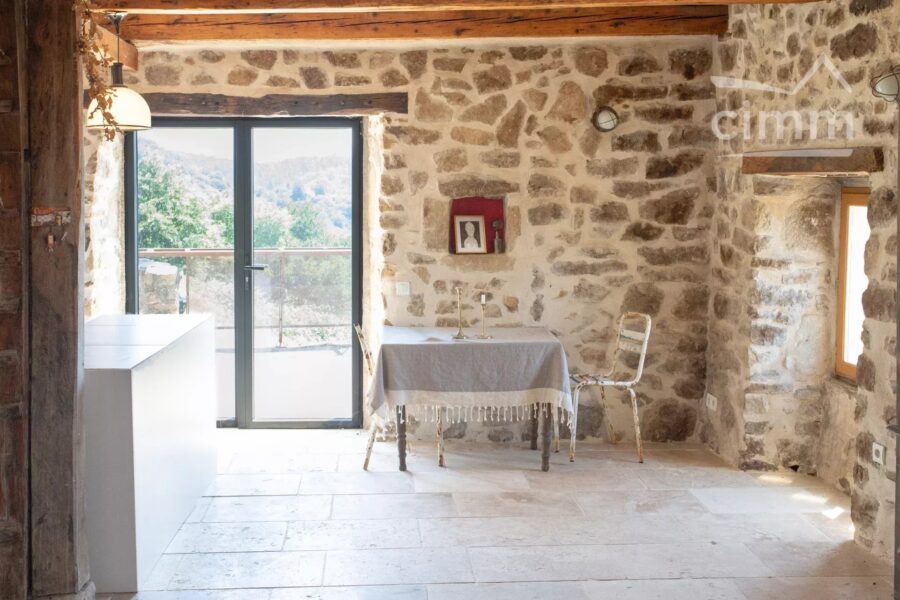 Maison à vendre à Saint-Andéol-de-Vals — Vue montagne — photo 5