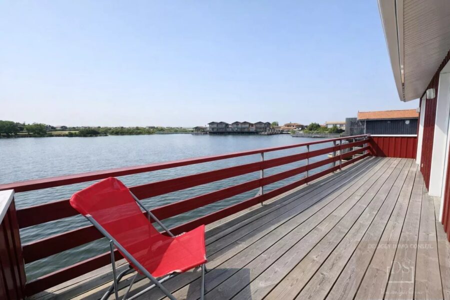 Maison à vendre à Gujan-Mestras — Vue bassin — photo 1