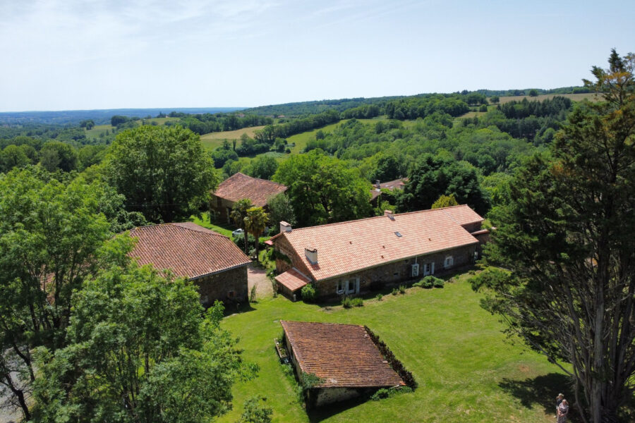 Maison à vendre à Mazerolles — Vue nature — photo 1