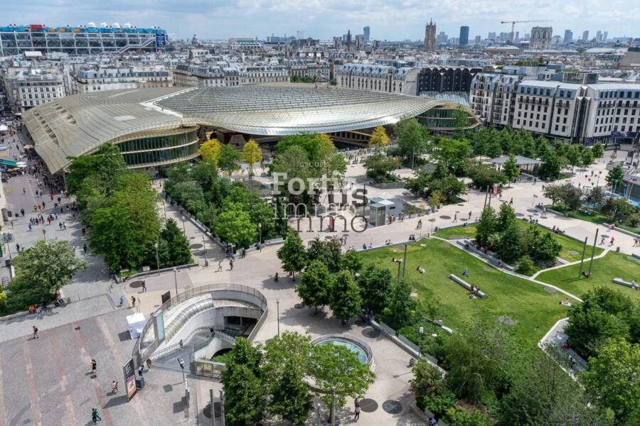 Appartement à vendre à Paris 1er arrondissement — Vue parc & jardin — photo 3