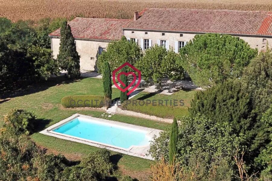Maison à vendre à Villefranche-de-Lauragais — Vue montagne — photo 40