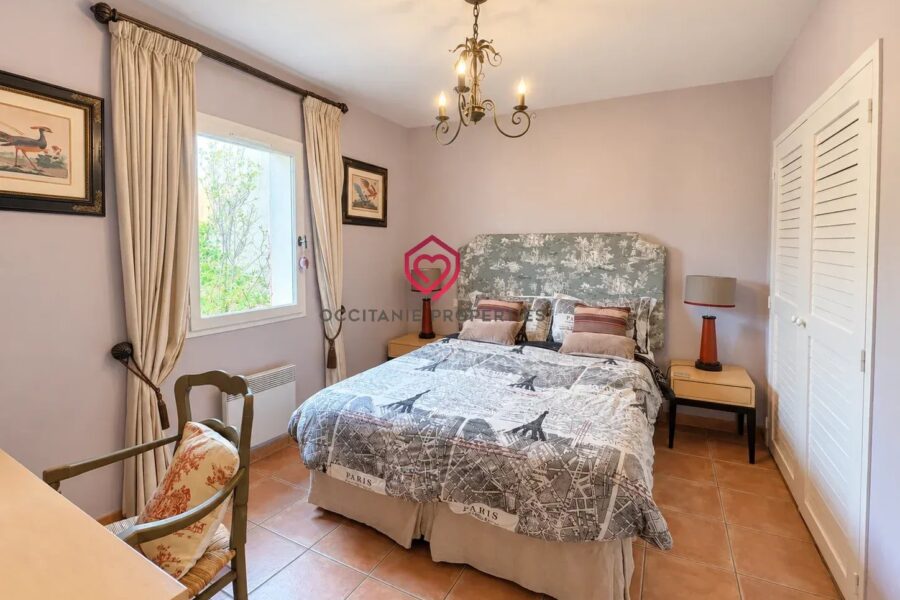 Maison à vendre à Durban-Corbières — Vue parc & jardin — photo 9