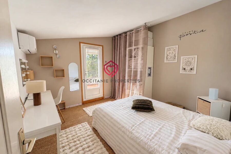 Maison à vendre à Ornaisons — Vue parc & jardin — photo 12