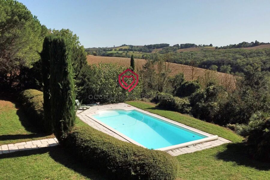 Maison à vendre à Villefranche-de-Lauragais — Vue montagne — photo 1