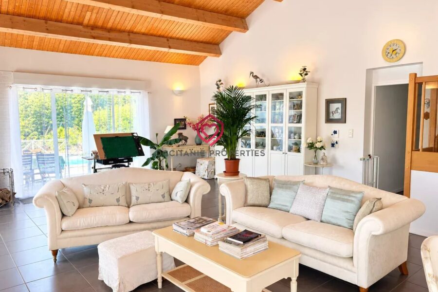 Maison à vendre à Belvèze-du-Razès — Vue parc & jardin — photo 8
