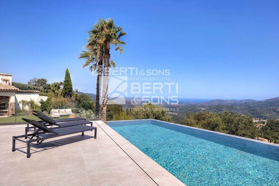 Maison à vendre à Les Adrets-de-l&rsquo;Estérel — Vue mer — photo 2