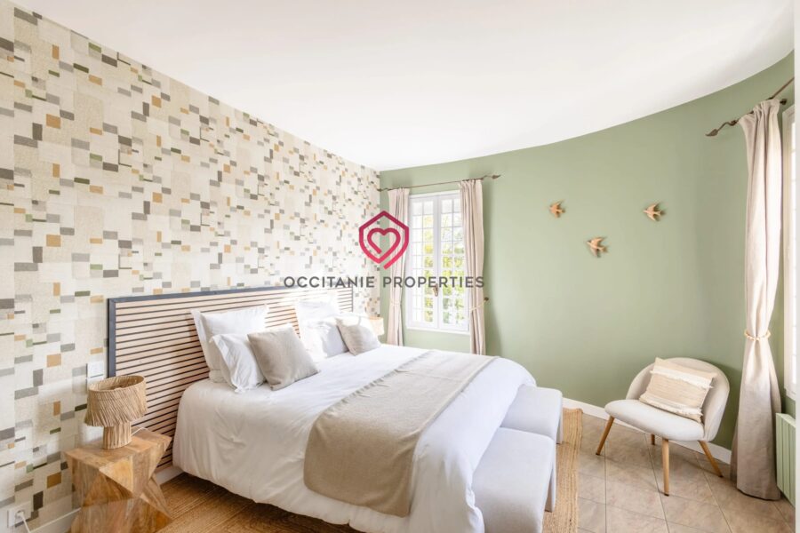 Maison à vendre à La Redorte — Vue parc & jardin — photo 11
