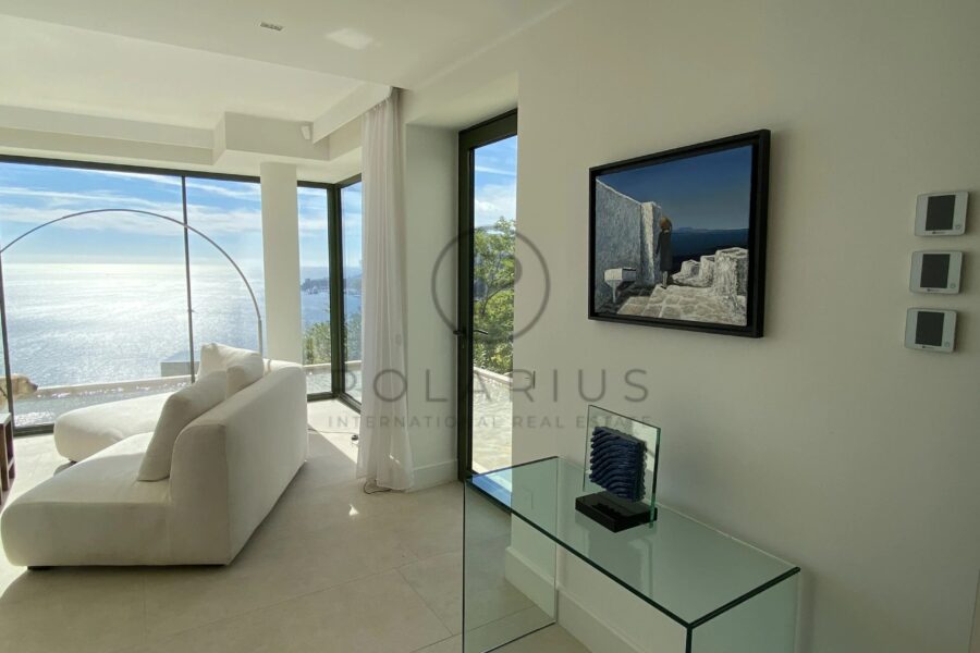 Maison en location vacances à Roquebrune-Cap-Martin — Vue mer — photo 6