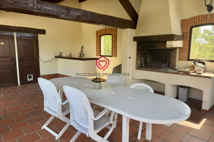 Maison à vendre à Villefranche-de-Lauragais — Vue montagne — photo 18