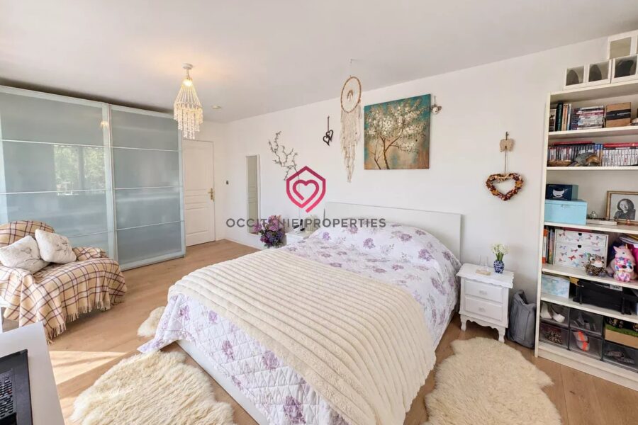 Maison à vendre à Belvèze-du-Razès — Vue parc & jardin — photo 14