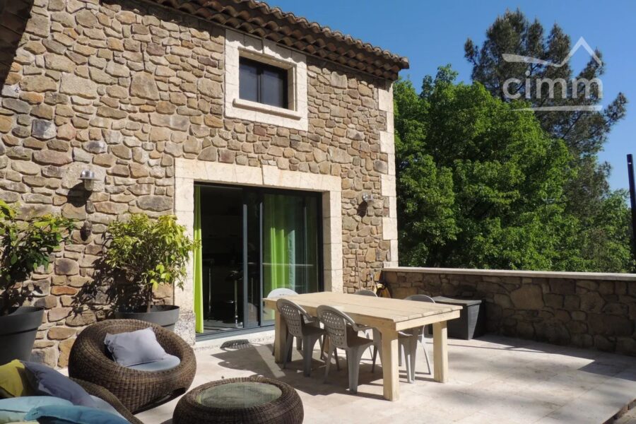 Maison à vendre à Jaujac — Vue nature — photo 4