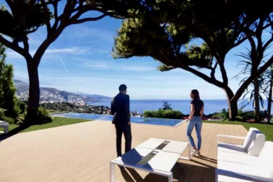 Maison à vendre à Roquebrune-Cap-Martin — Vue mer — photo 10