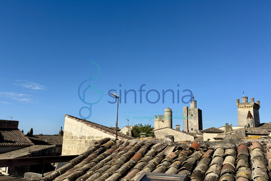 Maison à vendre à Uzès — Vue sur la ville — photo 1