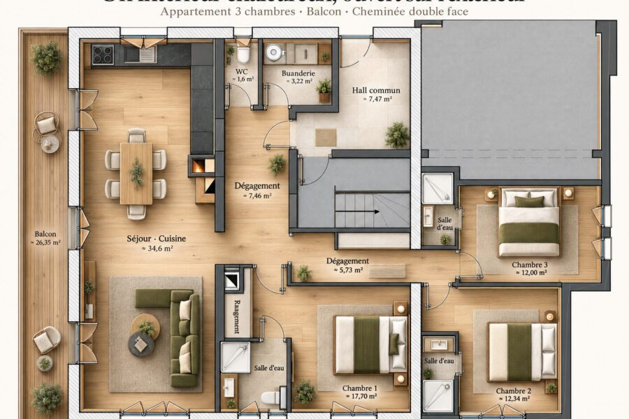 Appartement à vendre à Megève — Vue montagne — photo 6