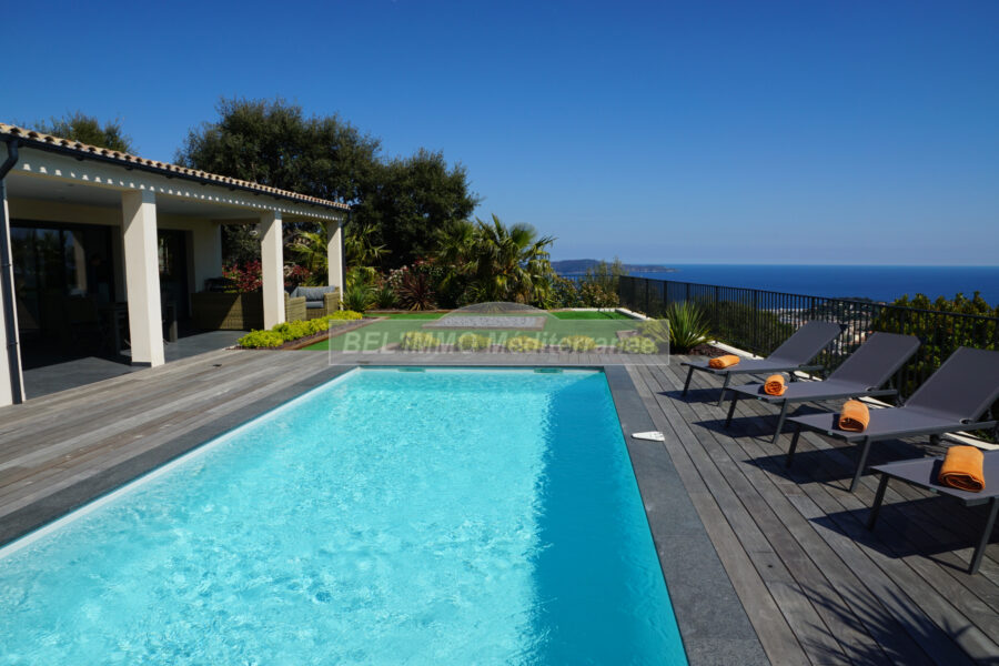 Maison en location vacances à Cavalaire-sur-Mer — Vue mer — photo 3